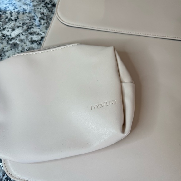 Mosiso | Cream Laptop Sleeve and Pouch Set - Picture 3 of 10